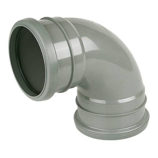 Picture of 40mm Knuckle Bend (91 Deg) Grey