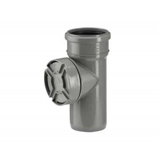 Picture of 110mm Access Pipe And Cover Grey