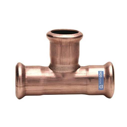 Picture of 108mm Copper Press Equal Tee 9130 WRAS