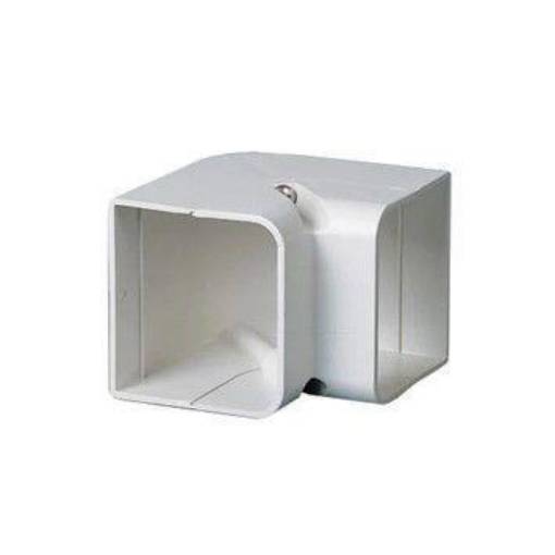 Picture of SpeediChannel (BBJ) Trunking White 105mm Inside Elbow