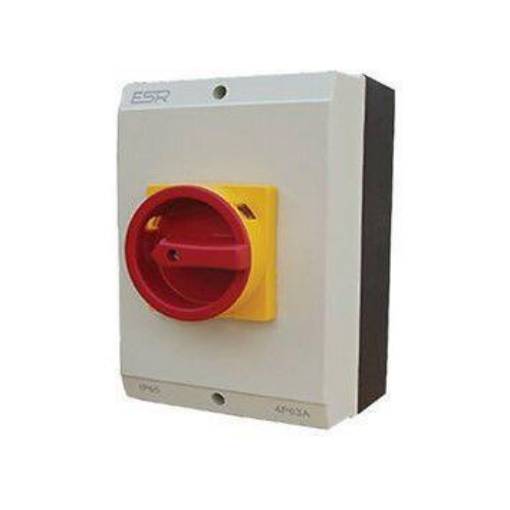 Picture of 32amp 4 Pole Rotary Isolator Switch - Large Enclosure