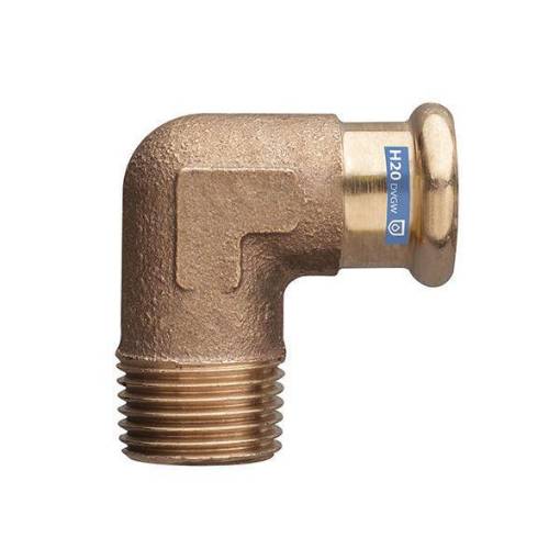 Picture of 42 x 1.1/2" Copper Press x Male Elbow 8092 WRAS