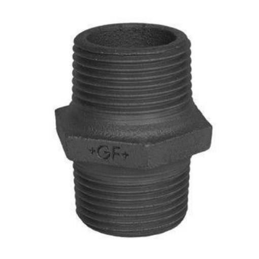 Picture of 15nb Blk Mall Hex Nipple