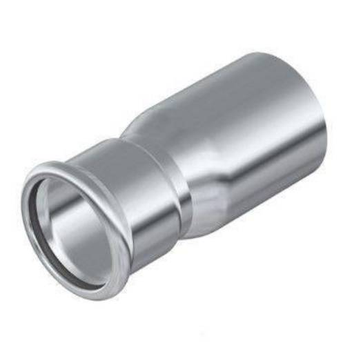 Picture of 22mm x 15mm 316L Stainless Press Insert Reducer 14