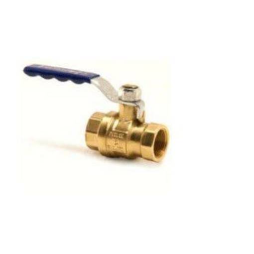 Picture of 20nb Pegler PB550DR  DZR Ball Valve Blue Lever