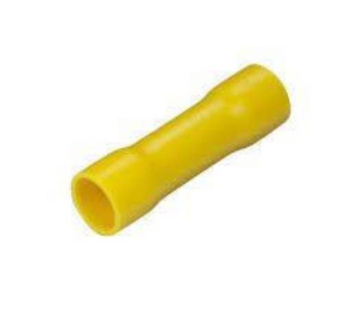 Picture of Yellow Butt Splice Terminal - Bag Of 100