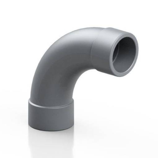Picture of 3/4" PVC S/R Bend CUA