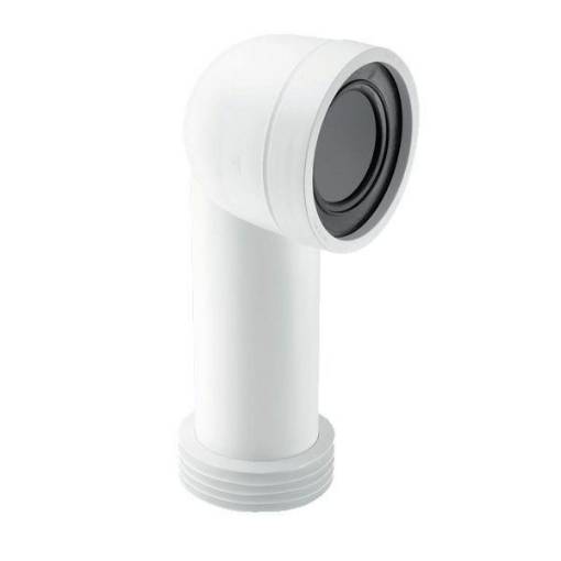 Picture of 4" 90 Deg Bend WC Connector Adj WC-CON8