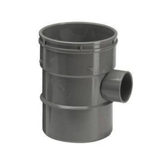 Picture of 110mm Boss Pipe Conn Dbl Skt Grey