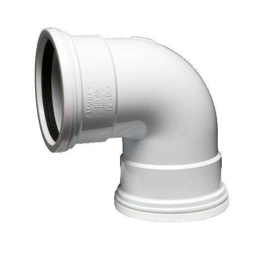 Picture of 32mm Knuckle Bend (91 Deg) White