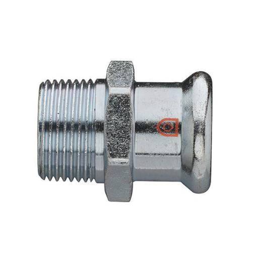 Picture of 22 x 3/4" Carbon Press Male Iron Adaptor