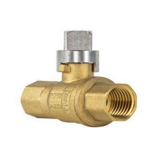 Picture of 1/2" TA-BAV DZR Ball Valve L/S BSP