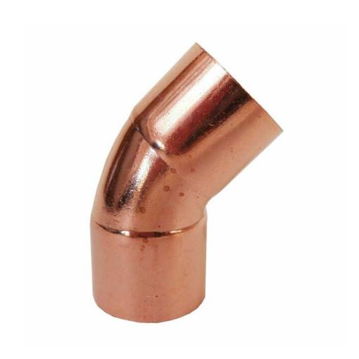 Picture of 1/4" 45 Deg Copper Refrigeration Elbow