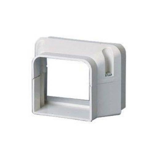 Picture of SpeediChannel (BBJ) Trunking White 105mm Reducer Joint