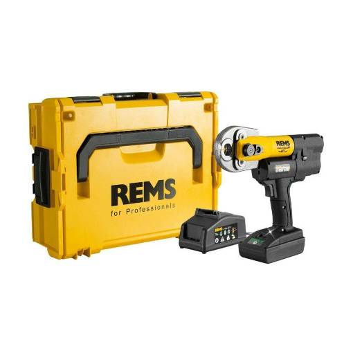 Picture of REMS Mini-Press 15-35mm +2 off 22v Batteries + Charger-In Plastic Case