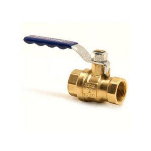 Picture of 25nb Pegler PB550DR  DZR Ball Valve Blue Lever