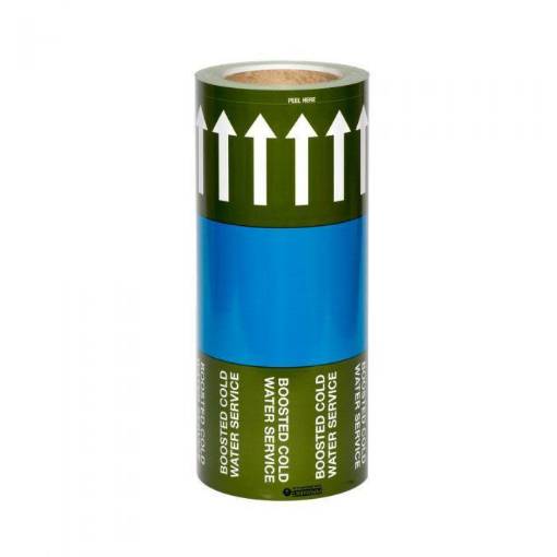 Picture of Pipemark M11 275mm x 33m Boosted Cold Water ID Tape