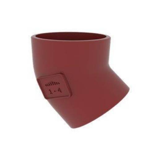 Picture of 150mm x 45 Deg S/R Bend Plain EF002