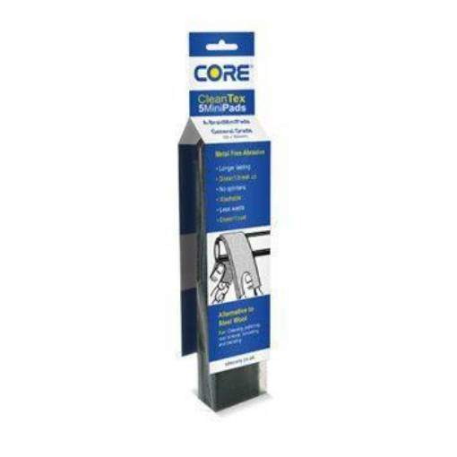 Picture of CORE Cleantex Abrasive Mini Pads (Green) Pack Of 5