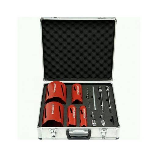 Picture of Rothenberger Dry Diamond Core Drill Set 42-52-65-117