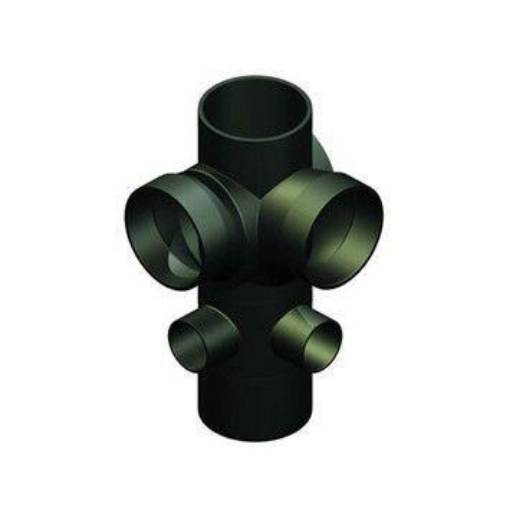 Picture of 110mm FUZE HDPE 88deg Corner Boss Branch