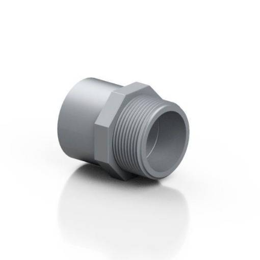 Picture of 2 1/2" PVC Male x Female BSP Adaptor AFC