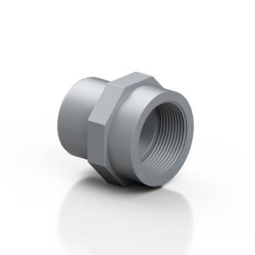 Picture of 2 1/2" PVC Socket x Male BSP Adaptor AMC