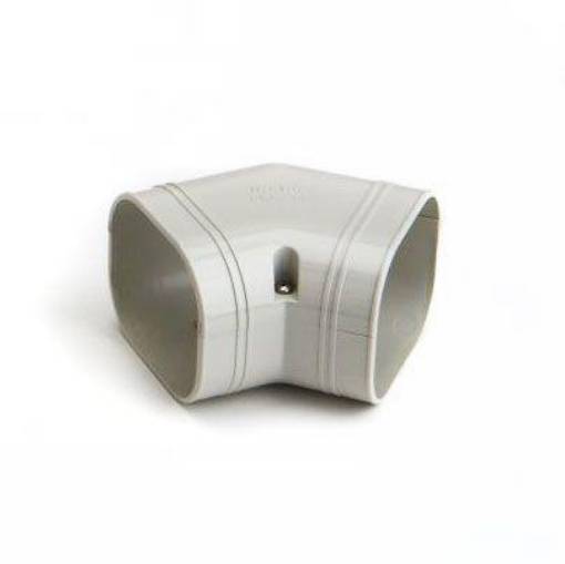 Picture of Inaba Denko 100mm 45Deg Flat Bend - White