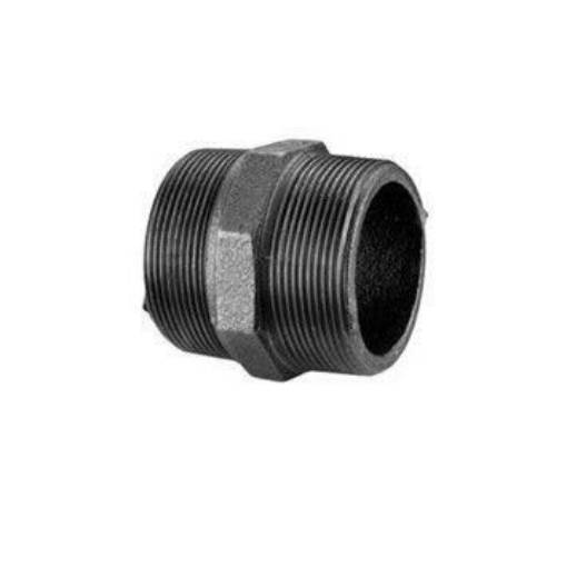 Picture of 20nb Blk Mall Hex Nipple 144