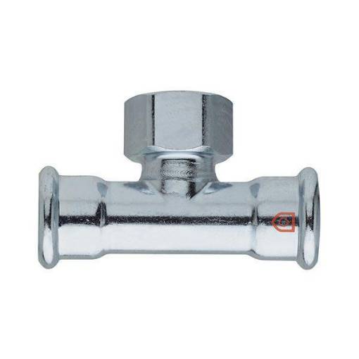 Picture of 15 x 1/2" Carbon Press Female Branch Tee