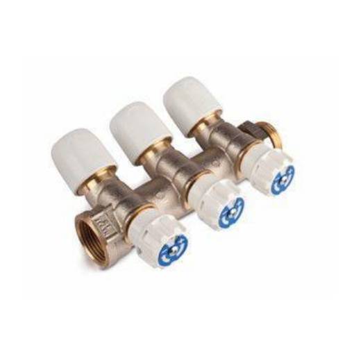 Picture of 15x3/4" Hep2o Three Port Manifold HX93T/15 Brass