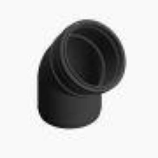 Picture of 110mm Sgt/Skt Bend 135dg Black