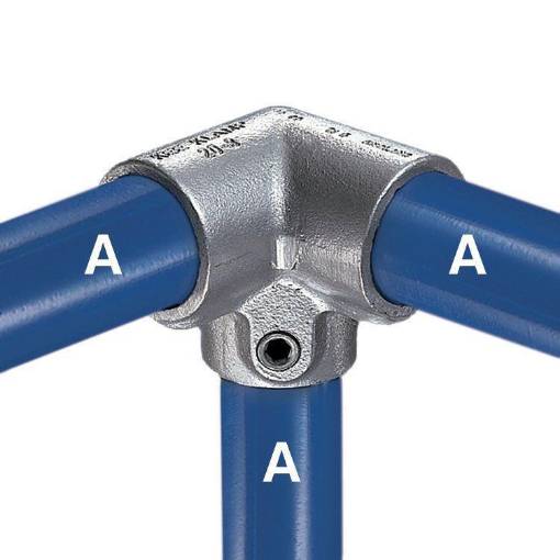 Picture of 20-6 Galv Kee Klamp - Side Outlet Elbow