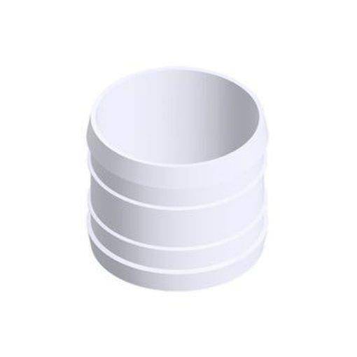 Picture of 82mm Straight Coupling White