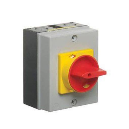 Picture of 32amp 4 Pole Rotary Isolator Switch