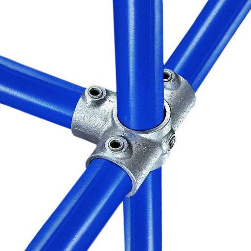 Picture of 35-6 Galv Kee Klamp - Three Socket Cross